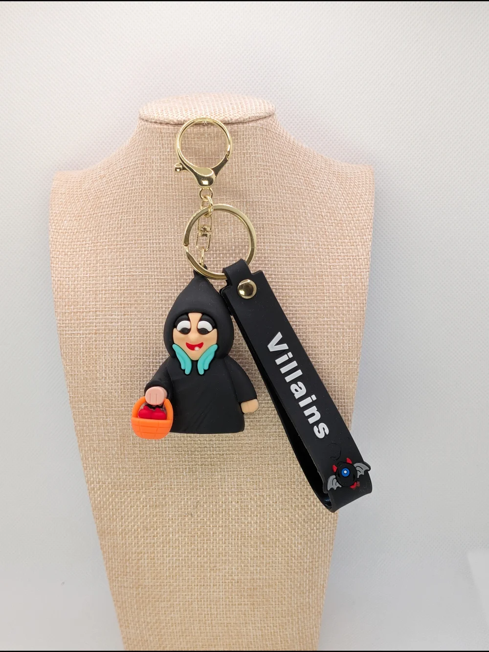 Snow White Evil Queen In Witch form Keychain Bag Charm